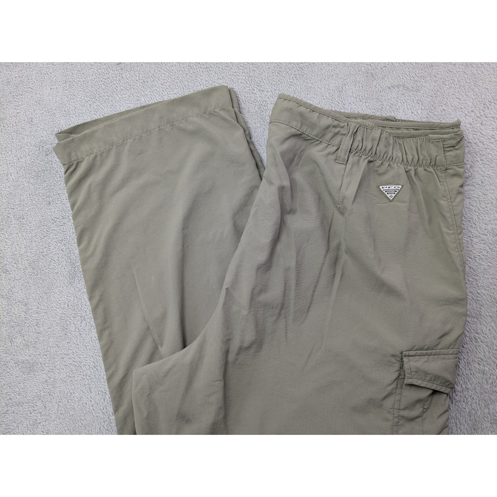 Columbia PFG Convertible Cargo Pants Womens XL Hiking Fishing Outdoor